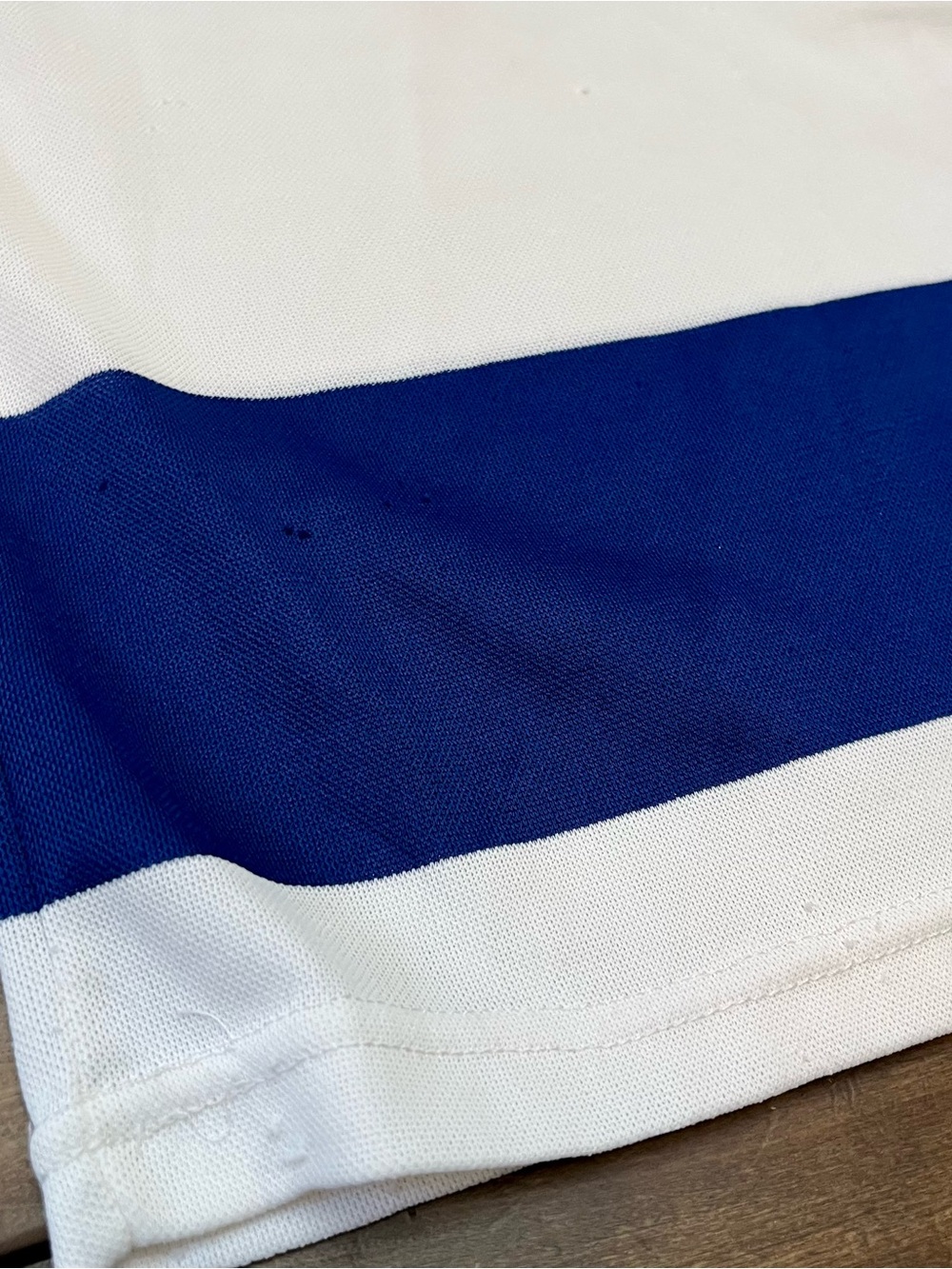 Authentic Vintage 1980s Toronto Maple Leafs CCM Hockey Jersey , XL - Picture 8 of 13